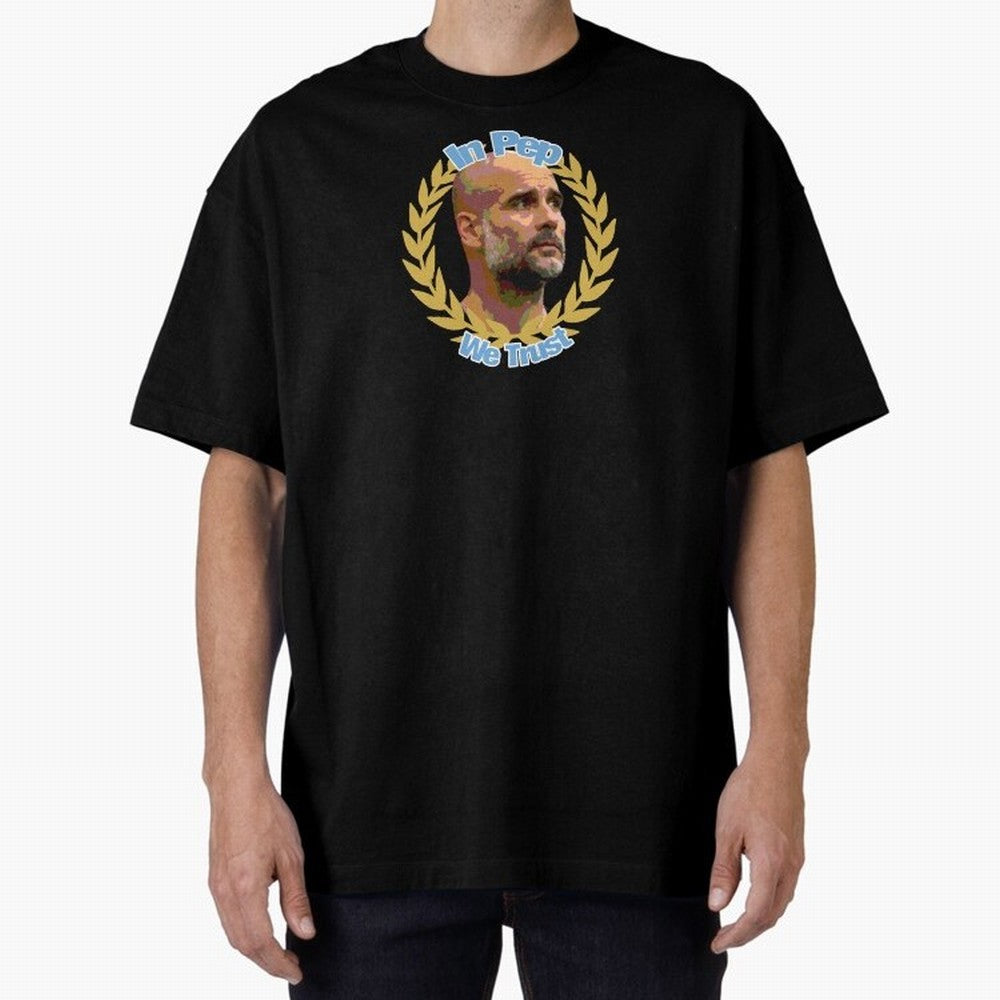 Manchester City - In Pep We Trust Classic T-Shirt Feel the Roar of FIFA World Cup 2026 Group Stage for Fans of Neymar, Haaland and Cristiano Ronaldo and Argentina, France and Brazil, Bringing Match Day Excitement, Supporter Culture, Golden Goals