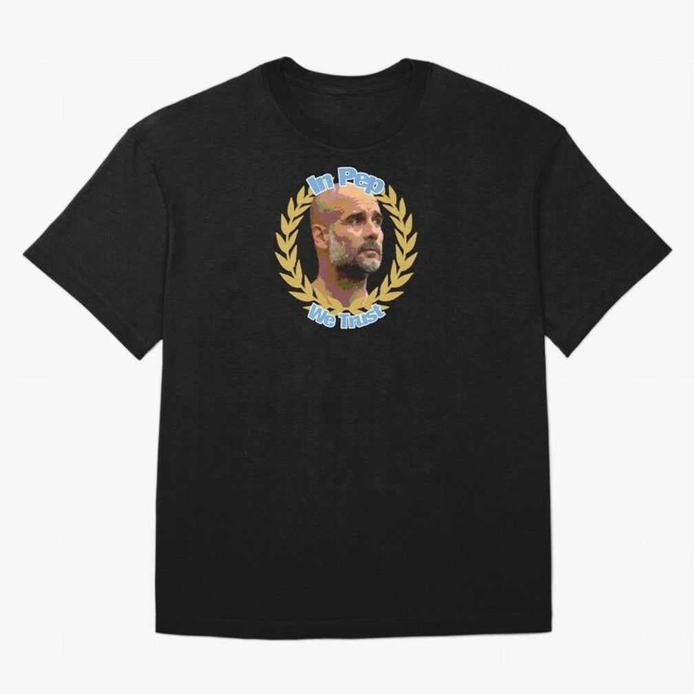Manchester City - In Pep We Trust Classic T-Shirt Feel the Roar of FIFA World Cup 2026 Group Stage for Fans of Neymar, Haaland and Cristiano Ronaldo and Argentina, France and Brazil, Bringing Match Day Excitement, Supporter Culture, Golden Goals