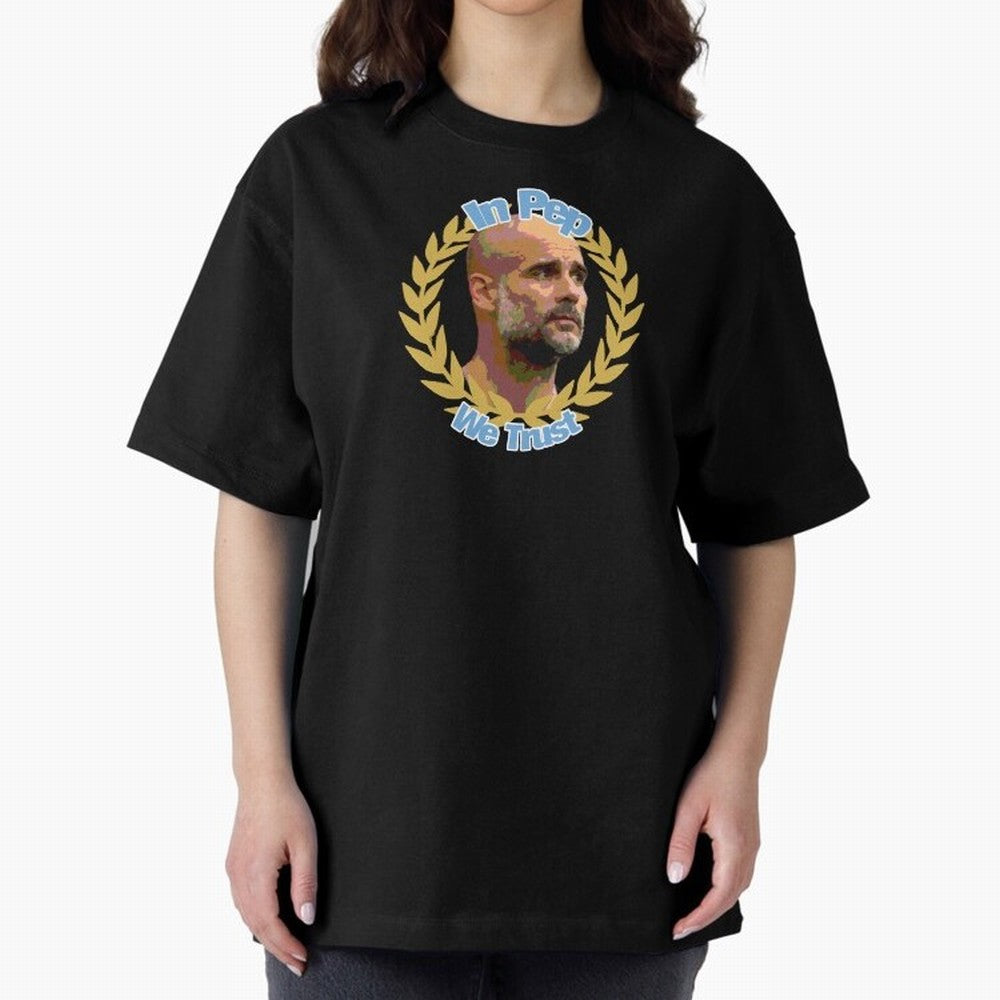 Manchester City - In Pep We Trust Classic T-Shirt Feel the Roar of FIFA World Cup 2026 Group Stage for Fans of Neymar, Haaland and Cristiano Ronaldo and Argentina, France and Brazil, Bringing Match Day Excitement, Supporter Culture, Golden Goals