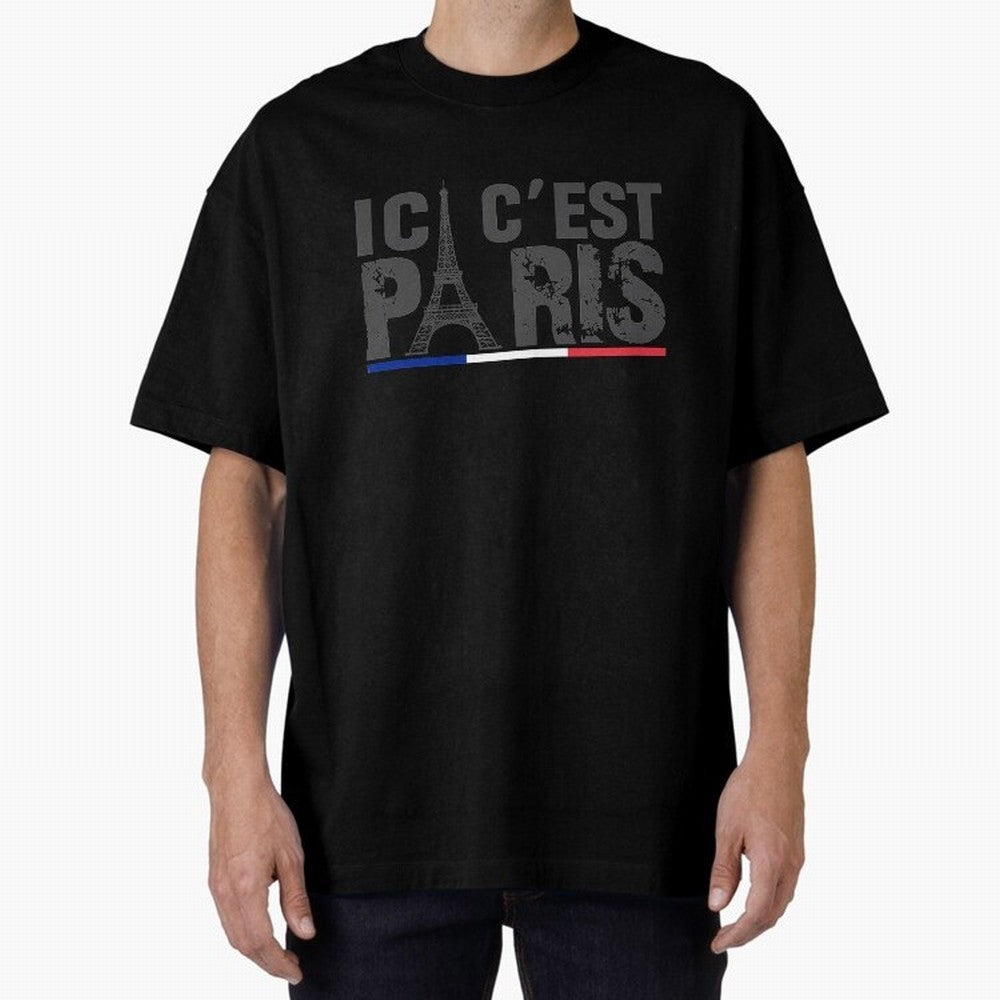 ici c'est paris Essential T-Shirt Celebrate Football Heritage in Global Football Passion for FIFA World Cup 2026 USA Canada Mexico, Inspired by Neymar, England and Germany, Classic Soccer Heritage, Championship Pressure, Fan Loyalty and
