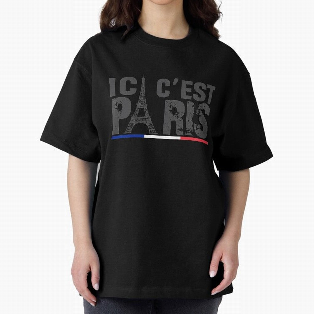ici c'est paris Essential T-Shirt Celebrate Football Heritage in Global Football Passion for FIFA World Cup 2026 USA Canada Mexico, Inspired by Neymar, England and Germany, Classic Soccer Heritage, Championship Pressure, Fan Loyalty and