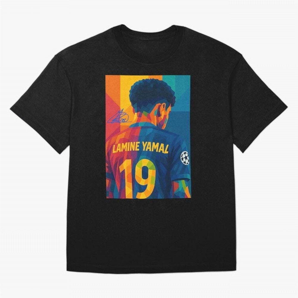 Lamine yamal wpap Classic T-Shirt Relive Legendary Nights from FIFA World Cup 2026 for Fans of Cristiano Ronaldo and Brazil, Portugal and Argentina, Bringing Sports Nostalgia, International Competition, Famous Players and Unforgettable Victories;