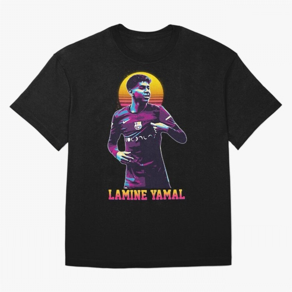 LAMINE YAMAL Oversized T-Shirt Show Match Day Excitement for FIFA World Cup 2026 Group Stage Spirit, Connected to Brazil, CR7, Classic Soccer Heritage, Championship Pressure, Fan Loyalty and International Pride; Built for Supporters Chasing Trophy