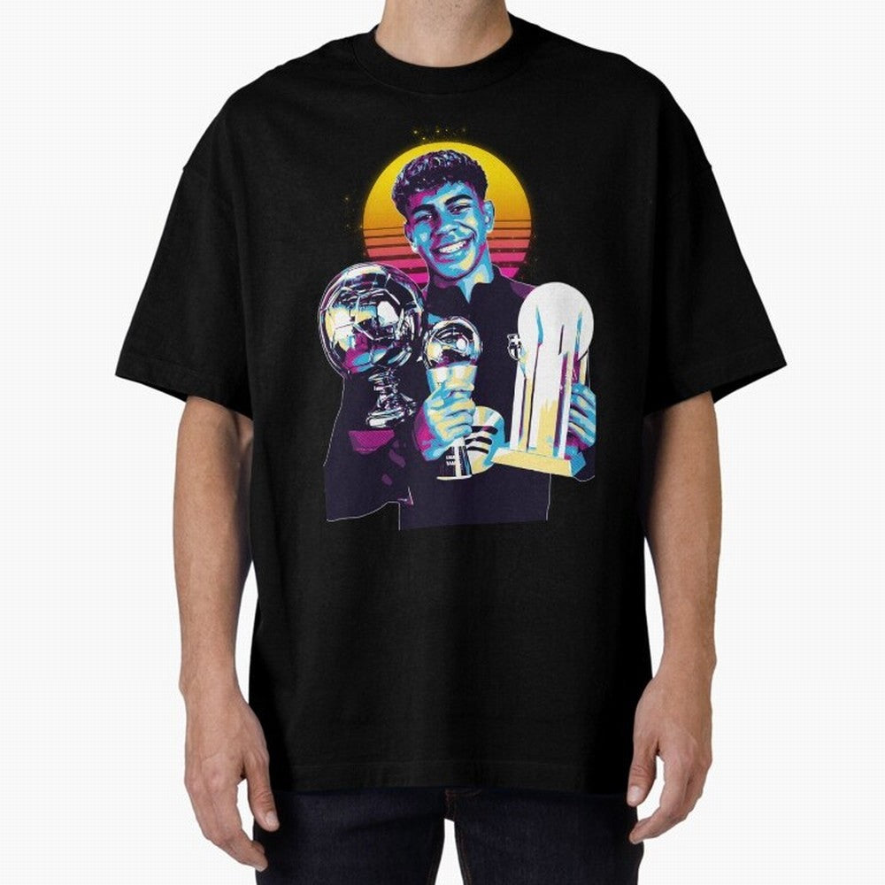 Lamine Yamal young player Classic T-Shirt Celebrate Football Heritage in Match Day Hype around FIFA World Cup 2026, Neymar, Portugal, Spain and Germany, Worldwide Fan Energy, Dramatic Goals, Stadium Lights and Championship Celebrations; Perfect for