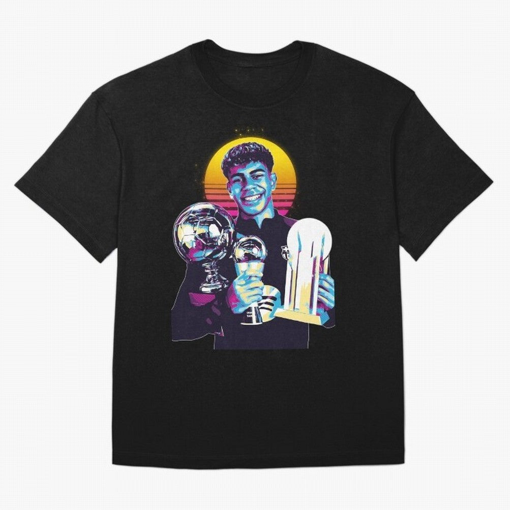 Lamine Yamal young player Classic T-Shirt Celebrate Football Heritage in Match Day Hype around FIFA World Cup 2026, Neymar, Portugal, Spain and Germany, Worldwide Fan Energy, Dramatic Goals, Stadium Lights and Championship Celebrations; Perfect for
