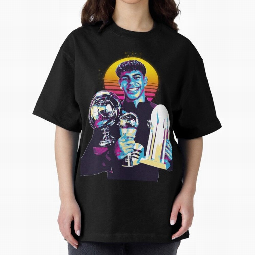 Lamine Yamal young player Classic T-Shirt Celebrate Football Heritage in Match Day Hype around FIFA World Cup 2026, Neymar, Portugal, Spain and Germany, Worldwide Fan Energy, Dramatic Goals, Stadium Lights and Championship Celebrations; Perfect for