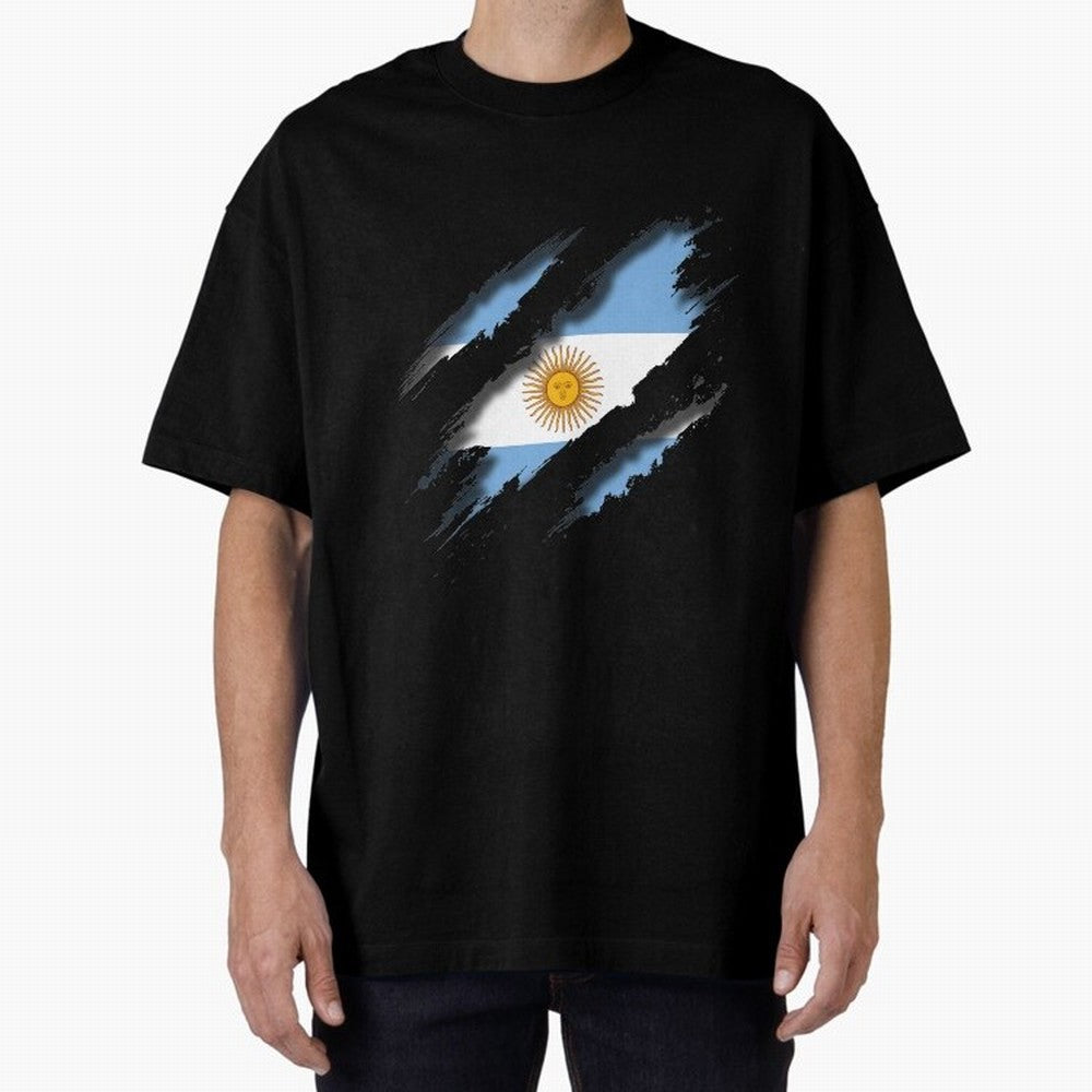 Argentina Tearing a New One Oversized T-Shirt Wear the Spirit of FIFA World Cup 2026 USA Canada Mexico Filled with Mbappe and Neymar, Argentina, France and Brazil Energy, Stadium Chants, National Pride, Trophy Dreams and Unforgettable Football