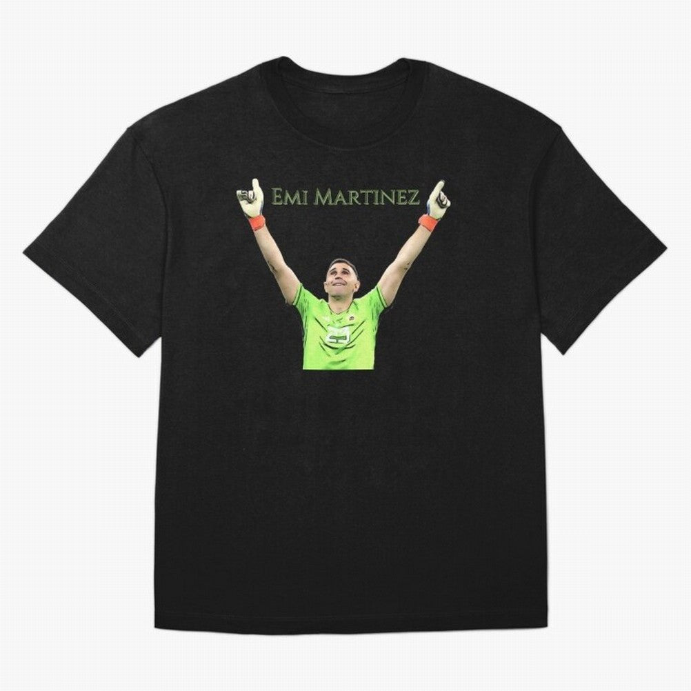Emi Martinez Classic T-Shirt Carry the Dream of FIFA World Cup 2026 USA Canada Mexico for Fans of Cristiano Ronaldo, Haaland and CR7 and Argentina and Brazil, Bringing Retro Football Energy, Iconic Rivalries, Trophy Chase Drama and Stadium
