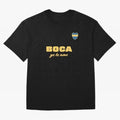BOCA JUNIORS I LOVE YOU Fitted V-Neck T-Shirt Make the Season About Match Day Hype around FIFA World Cup 2026 USA Canada Mexico, Haaland, Germany, Retro Football Energy, Iconic Rivalries, Trophy Chase Drama and Stadium Atmosphere; Perfect for