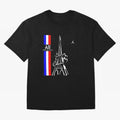 Ici C'est Paris Classic T-Shirt Support FIFA World Cup 2026 Group Stage Filled with CR7, France and Portugal Energy, Football Festival Excitement, Trophy Ambitions, Country Rivalries and Star Player Buzz; Created for Match Day Parties, Soccer