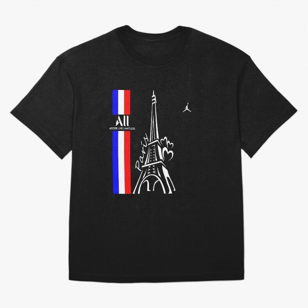 Ici C'est Paris Classic T-Shirt Support FIFA World Cup 2026 Group Stage Filled with CR7, France and Portugal Energy, Football Festival Excitement, Trophy Ambitions, Country Rivalries and Star Player Buzz; Created for Match Day Parties, Soccer