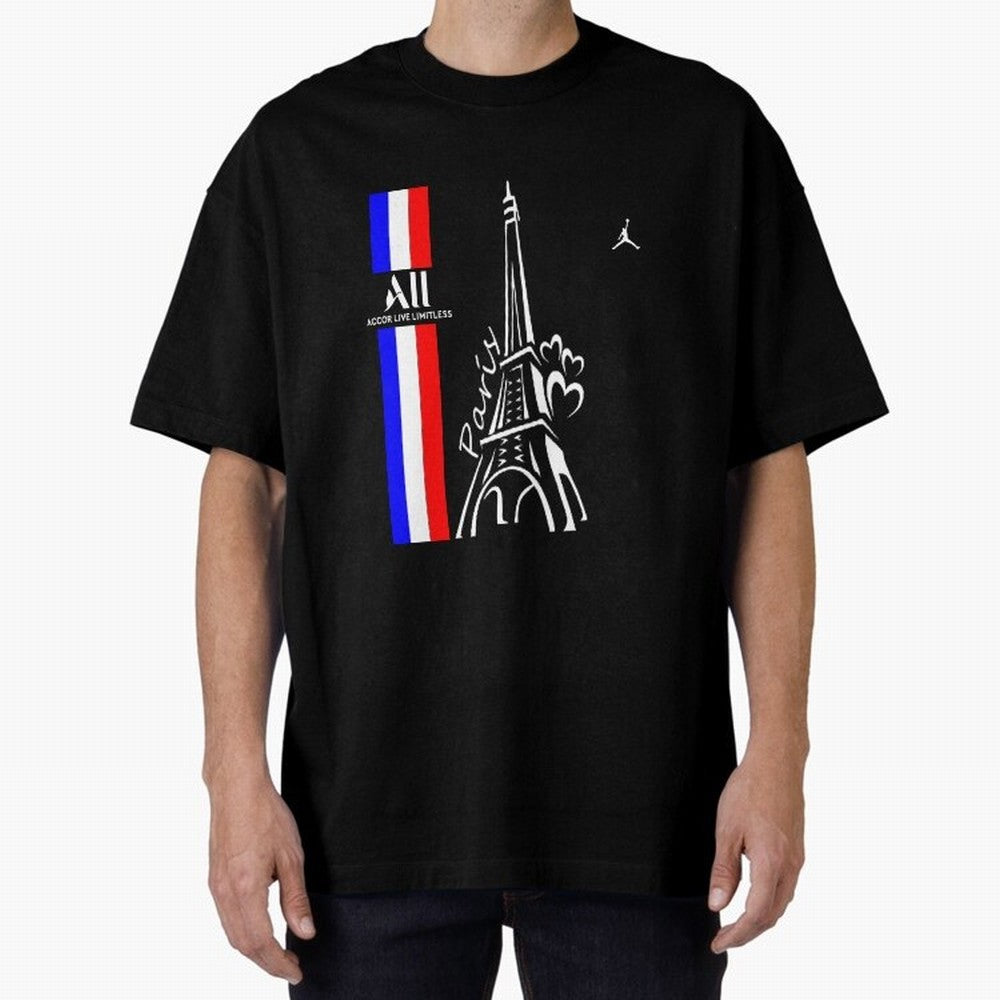 Ici C'est Paris Classic T-Shirt Support FIFA World Cup 2026 Group Stage Filled with CR7, France and Portugal Energy, Football Festival Excitement, Trophy Ambitions, Country Rivalries and Star Player Buzz; Created for Match Day Parties, Soccer