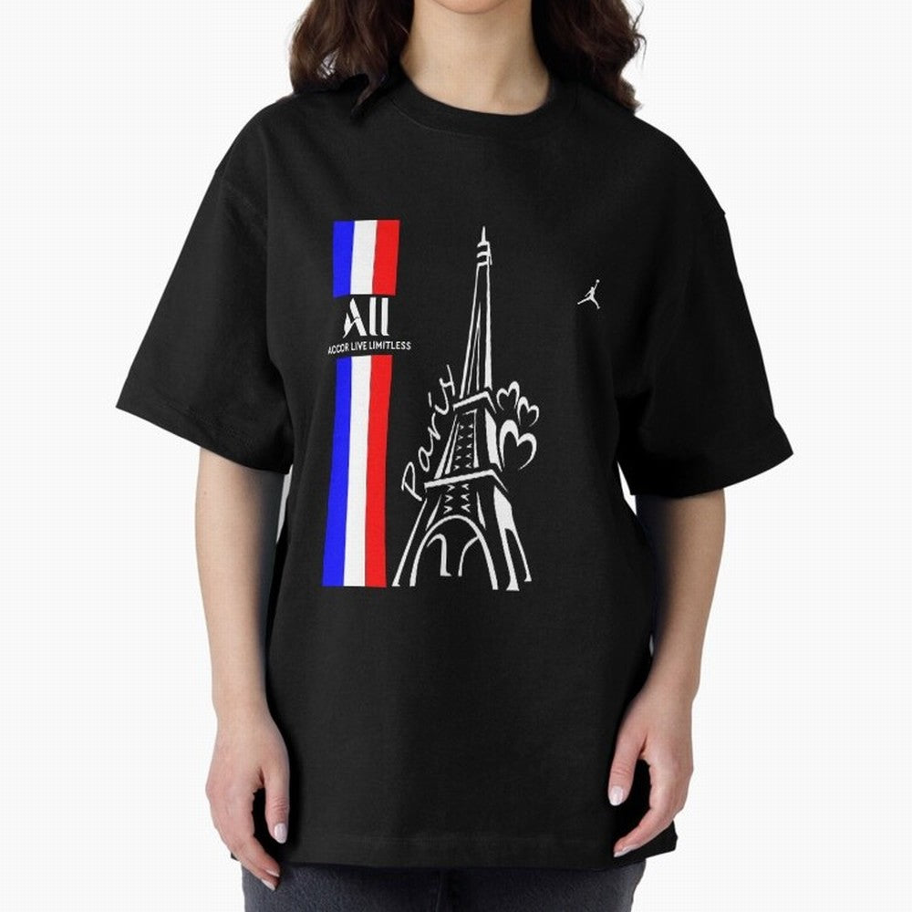 Ici C'est Paris Classic T-Shirt Support FIFA World Cup 2026 Group Stage Filled with CR7, France and Portugal Energy, Football Festival Excitement, Trophy Ambitions, Country Rivalries and Star Player Buzz; Created for Match Day Parties, Soccer
