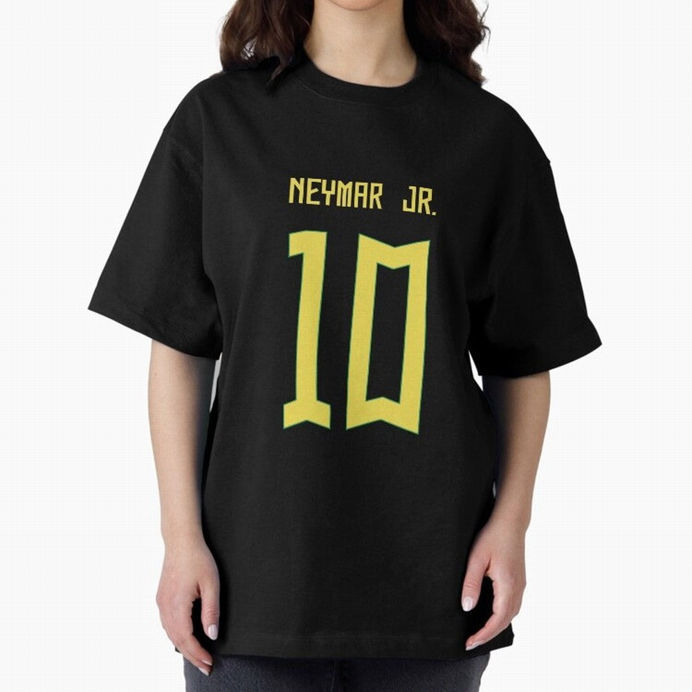 Neymar Jr Brazil Away Jersey 2023 Classic T-Shirt Experience FIFA World Cup 2026 USA Canada Mexico Built around Messi, CR7 and Mbappe, England, France and Netherlands Energy, Championship Spirit, Famous Goals, Roaring Crowds and International