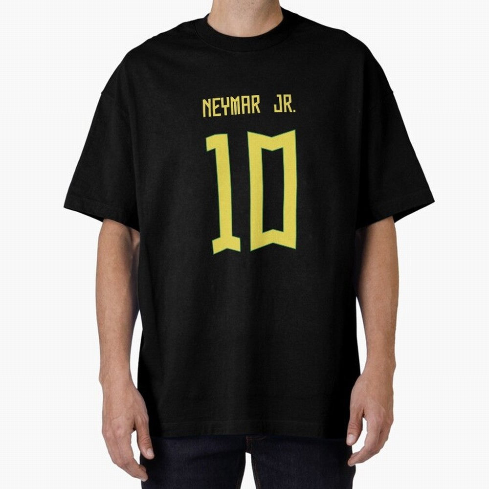 Neymar Jr Brazil Away Jersey 2023 Classic T-Shirt Experience FIFA World Cup 2026 USA Canada Mexico Built around Messi, CR7 and Mbappe, England, France and Netherlands Energy, Championship Spirit, Famous Goals, Roaring Crowds and International