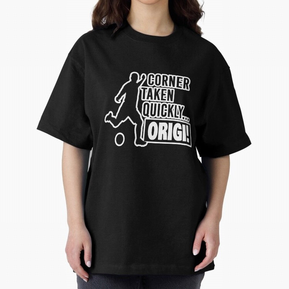 Corner Taken Quickly Origi (Black) Essential T-Shirt Celebrate Every Goal in FIFA World Cup 2026 Group Stage Spirit, Inspired by Netherlands, Cristiano Ronaldo, Global Supporter Spirit, Legendary Goals, National Colors and Tournament Celebration;