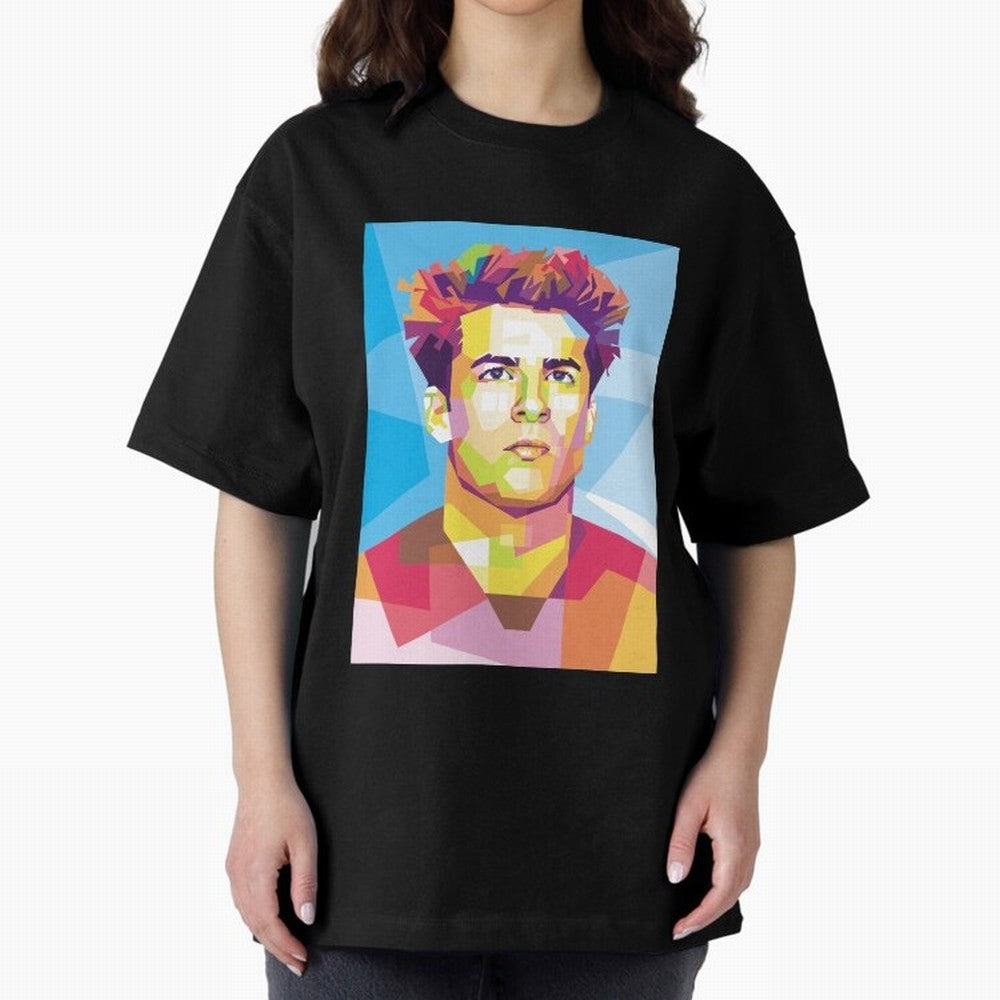 Riqui Puig in Pop Art Portrait Style Classic T-Shirt Show Your Tournament Heart for FIFA World Cup 2026 Group Stage for Fans of Messi, CR7 and Mbappe and Argentina, Bringing Tournament Hype, Historic Matchups, Family Viewing Parties and Global