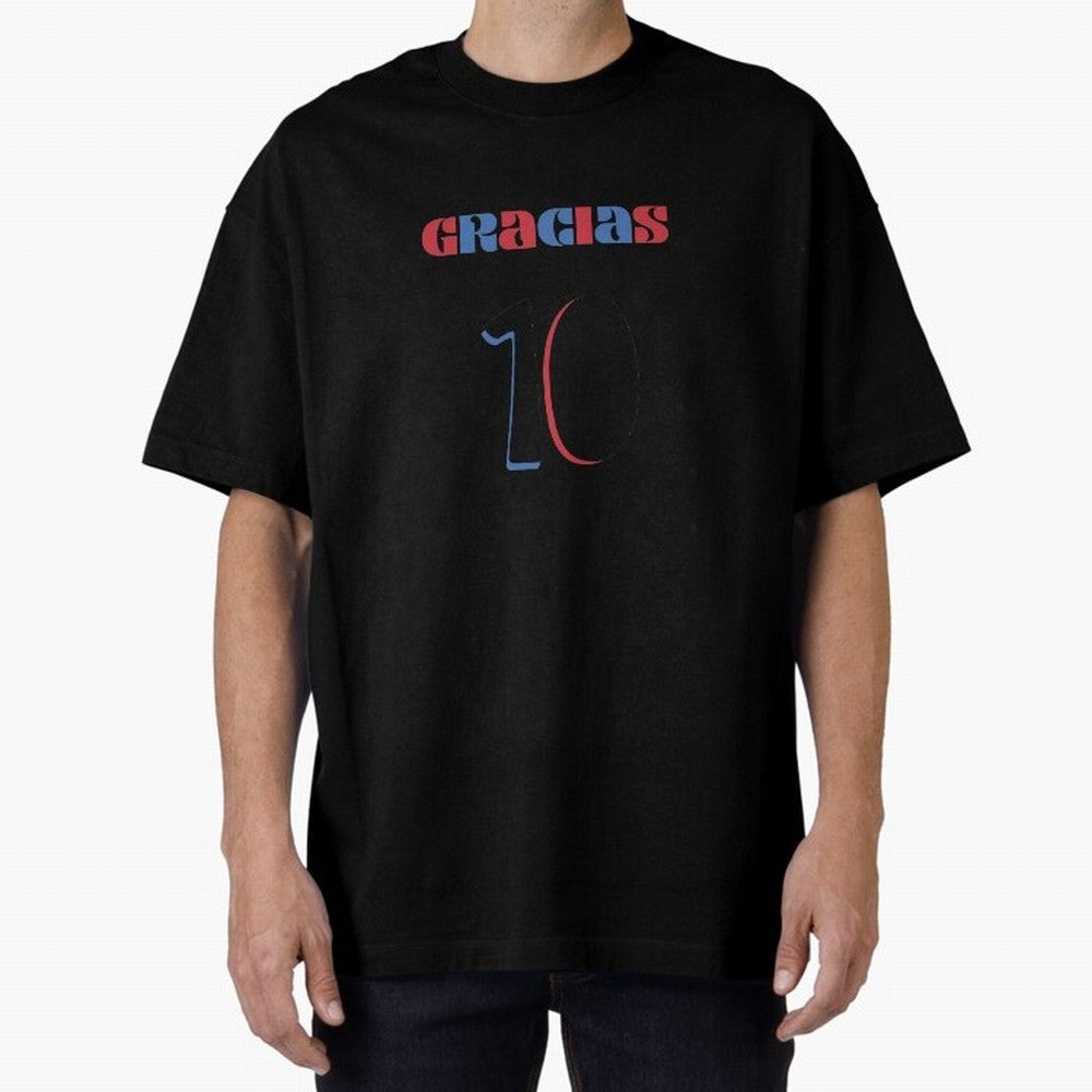 GRACIAS MESSI Essential T-shirt Premium T-Shirt Capture Stadium Memories from FIFA World Cup 2026 Group Stage Spirit, Featuring England and Germany, Messi and Cristiano Ronaldo, Football Festival Excitement, Trophy Ambitions, Country Rivalries and