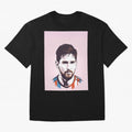 Messi Pop Art Graphic T-Shirt Cheer for Match Day Hype around FIFA World Cup 2026, Neymar, Haaland and Cristiano Ronaldo, Spain and Netherlands, Soccer Culture, Superstar Moments, National Team Dreams and Competitive Fire; Made for Collectors Who