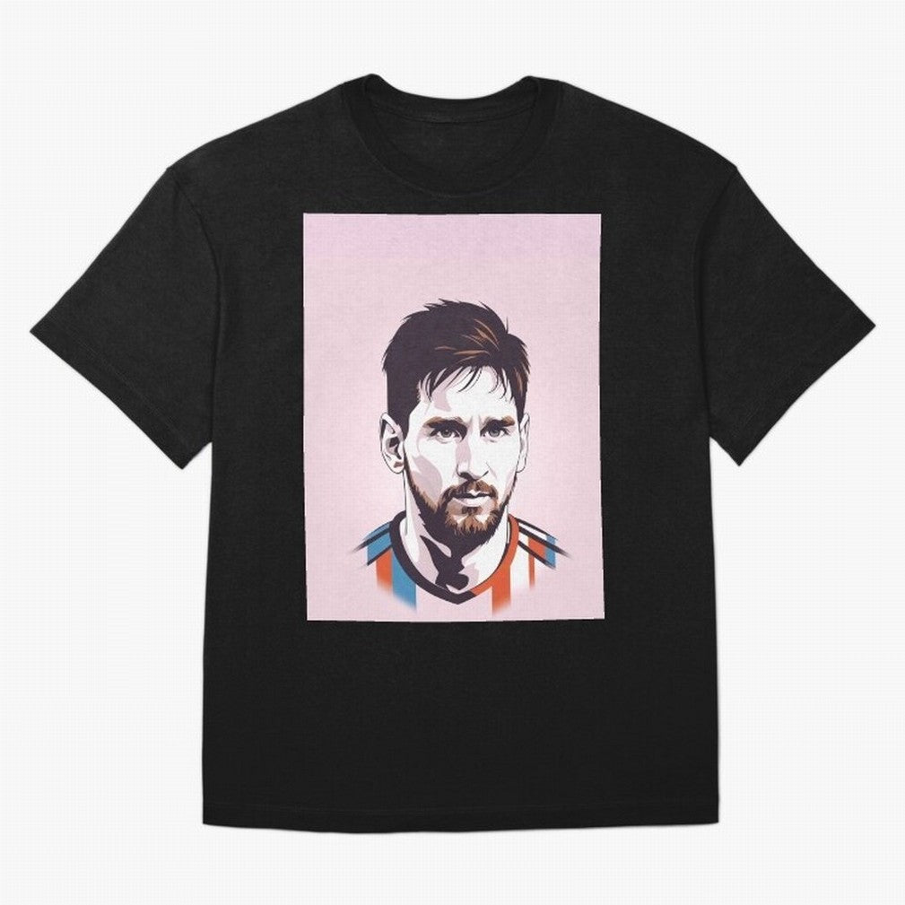Messi Pop Art Graphic T-Shirt Cheer for Match Day Hype around FIFA World Cup 2026, Neymar, Haaland and Cristiano Ronaldo, Spain and Netherlands, Soccer Culture, Superstar Moments, National Team Dreams and Competitive Fire; Made for Collectors Who