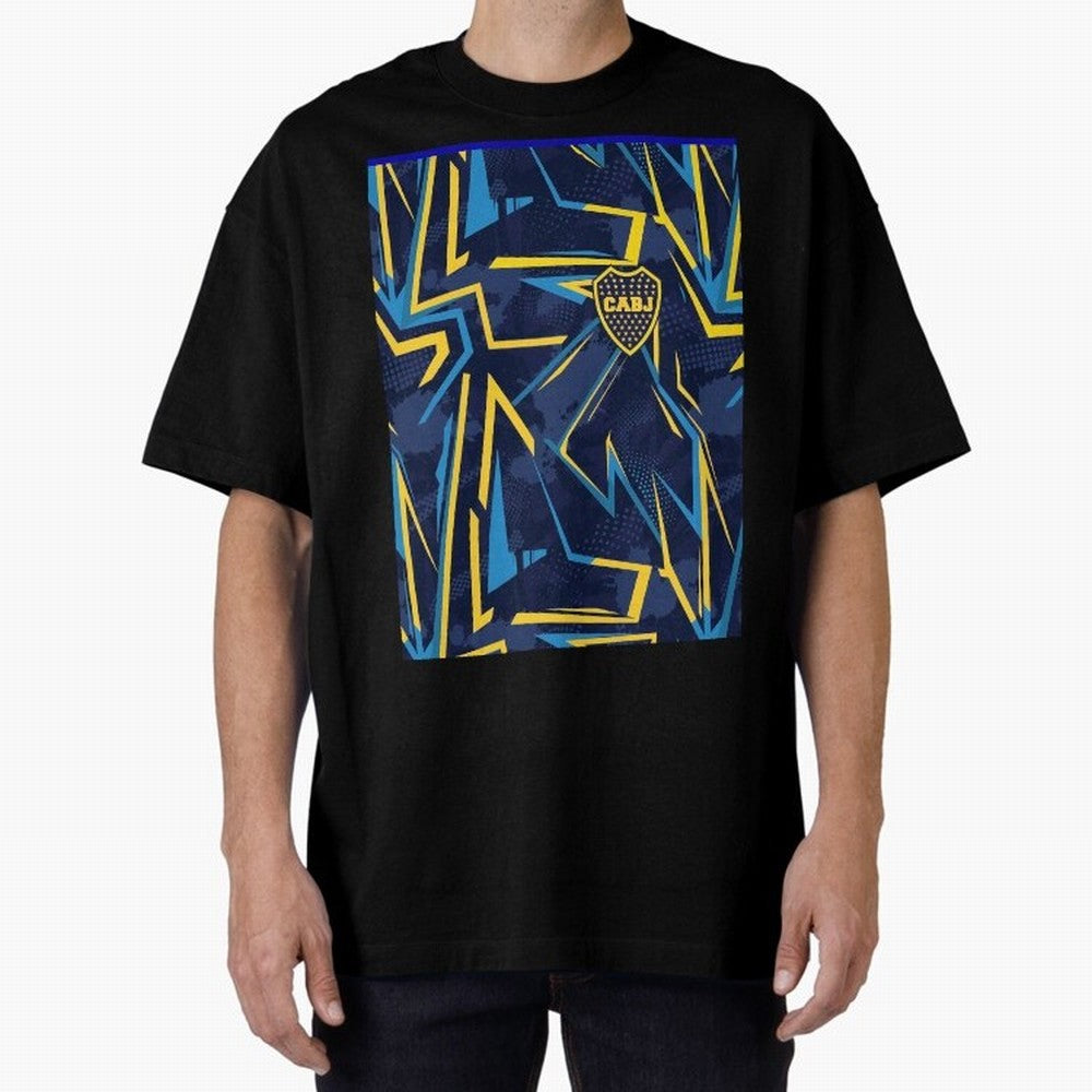 Boca Jrs Graphic T-Shirt Back the Journey through Match Day Hype around FIFA World Cup 2026 Group Stage, Neymar, Haaland and Cristiano Ronaldo, Argentina, Retro Football Energy, Iconic Rivalries, Trophy Chase Drama and Stadium Atmosphere; Great for
