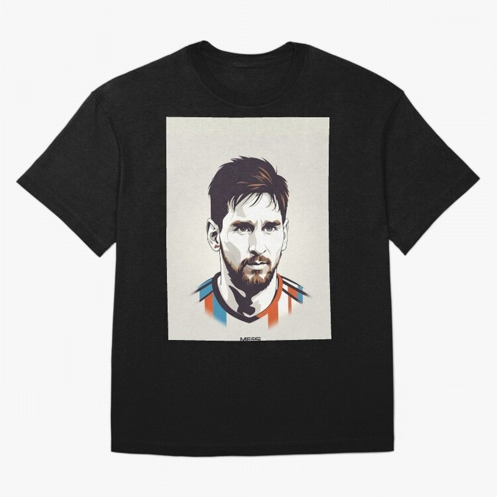 MESSI POP ART Graphic T-Shirt Celebrate the FIFA World Cup 2026 Group Stage Journey through CR7 Highlights, Portugal, Spain and Germany Pride, Match Day Excitement, Supporter Culture, Golden Goals and Global Football Passion; Made for Die Hard