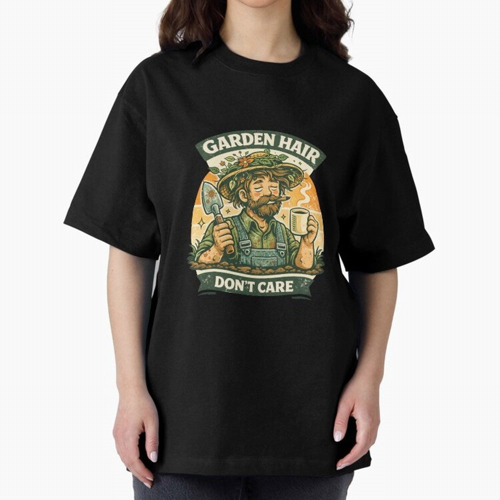 Garden Hair Don't Care - Funny Retro Gardener for Men Classic T-Shirt Stand Proud for FIFA World Cup 2026 for Fans of Neymar and Argentina, Bringing Classic Soccer Heritage, Championship Pressure, Fan Loyalty and International Pride; Ideal for