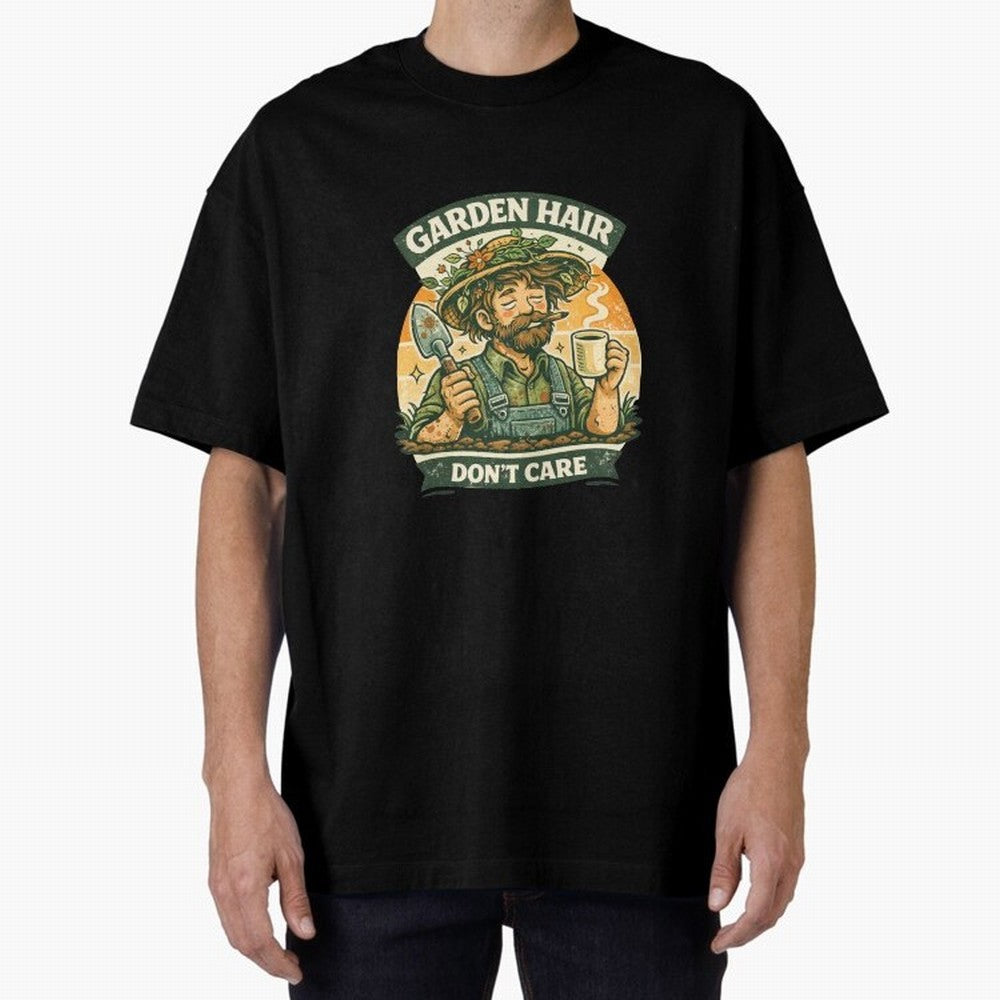 Garden Hair Don't Care - Funny Retro Gardener for Men Classic T-Shirt Stand Proud for FIFA World Cup 2026 for Fans of Neymar and Argentina, Bringing Classic Soccer Heritage, Championship Pressure, Fan Loyalty and International Pride; Ideal for