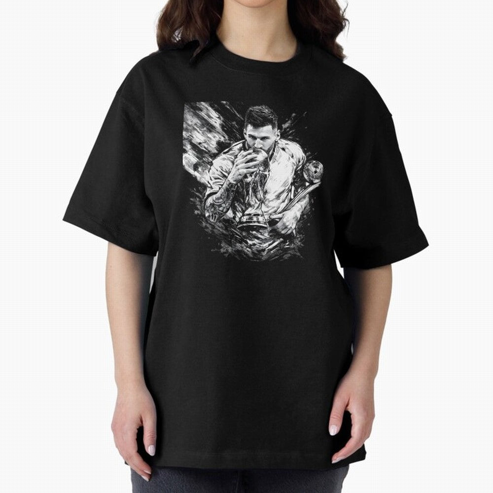 Eternal Glory ¨C Inked Champion Tribute Messi Premium T-Shirt Back Your Heroes with FIFA World Cup 2026 USA Canada Mexico Built around Messi, Argentina Energy, Tournament Hype, Historic Matchups, Family Viewing Parties and Global Sports Pride;
