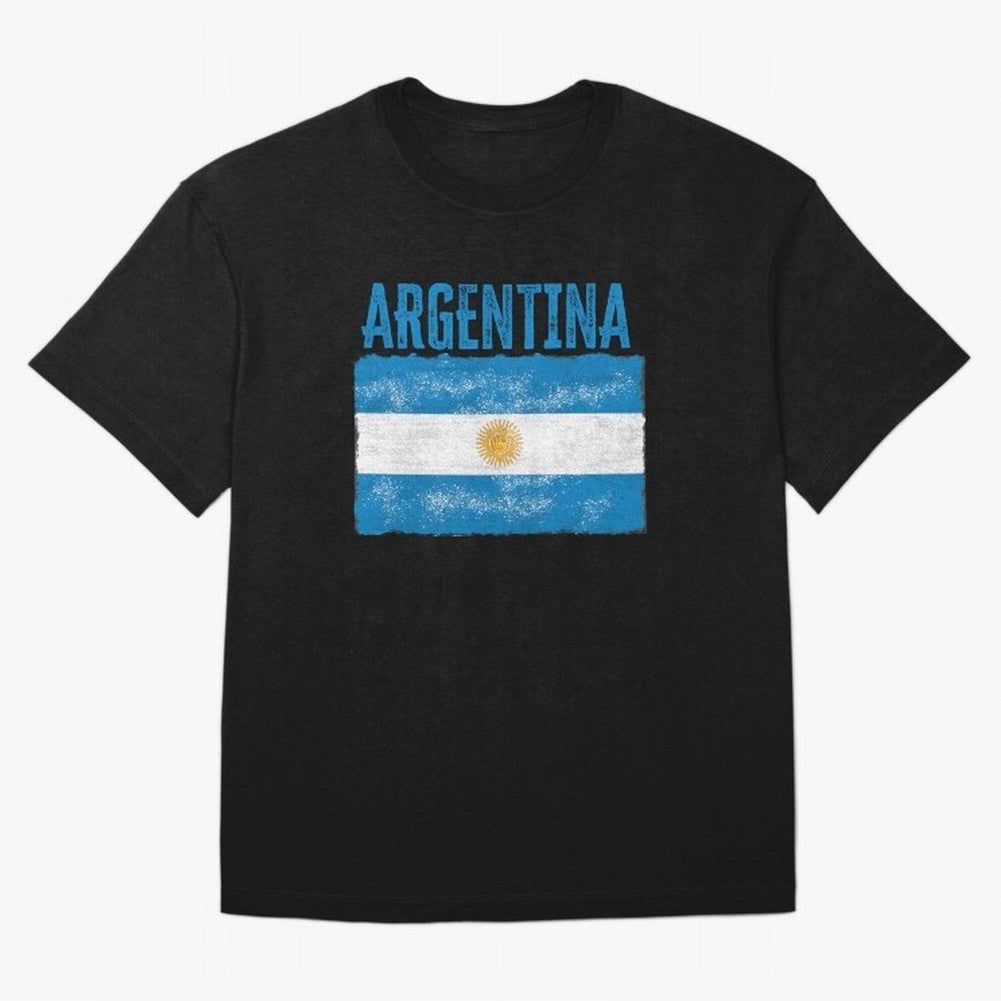 Argentina Oversized T-Shirt Join the Countdown to the FIFA World Cup 2026 USA Canada Mexico Journey through Cristiano Ronaldo Highlights, England Pride, Vintage Soccer Flavor, Modern Football Stars, National Flags and Final Night Emotion; Great for