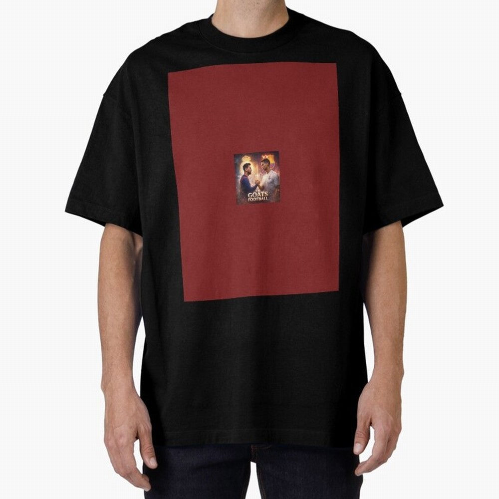 The goats of football Graphic T-Shirt Show Your Love for FIFA World Cup 2026 USA Canada Mexico for Fans of Messi and Cristiano Ronaldo and Germany, Bringing Sports Nostalgia, International Competition, Famous Players and Unforgettable Victories;
