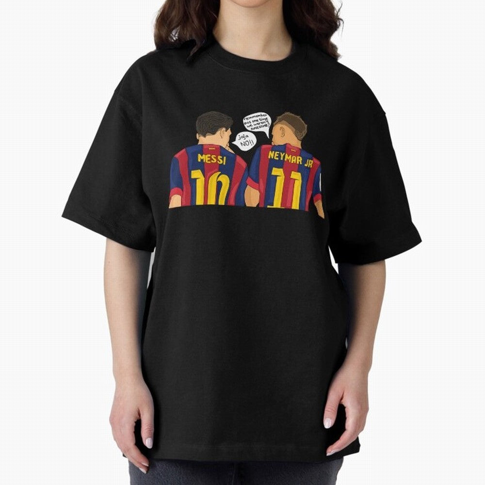 Messi Neymar fcbarcelona Classic T-Shirt Cheer through Every Moment of Global Football Passion for FIFA World Cup 2026 USA Canada Mexico, Connected to Cristiano Ronaldo, England, France and Netherlands, Vintage Soccer Flavor, Modern Football Stars,