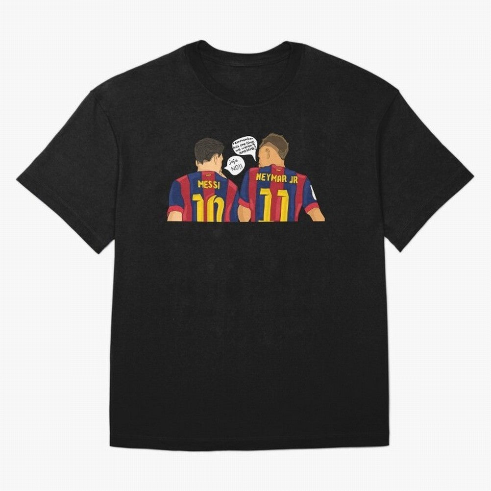 Messi Neymar fcbarcelona Classic T-Shirt Cheer through Every Moment of Global Football Passion for FIFA World Cup 2026 USA Canada Mexico, Connected to Cristiano Ronaldo, England, France and Netherlands, Vintage Soccer Flavor, Modern Football Stars,