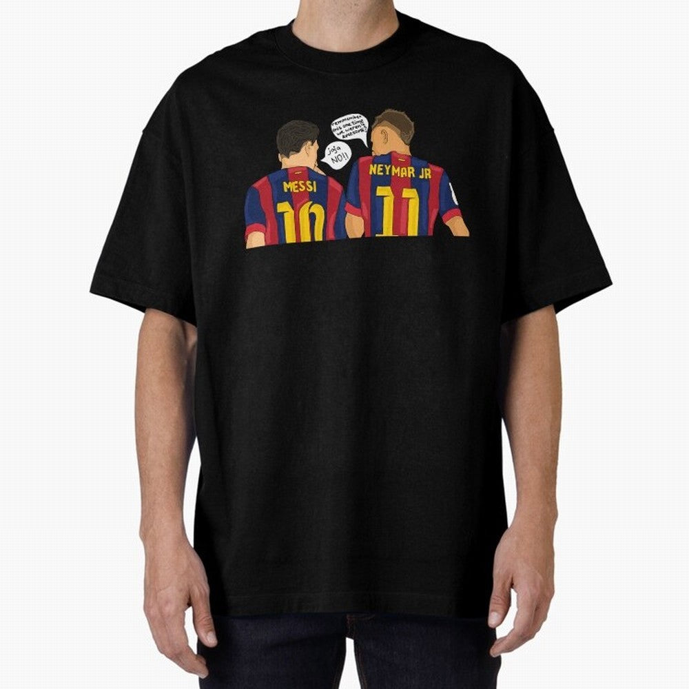 Messi Neymar fcbarcelona Classic T-Shirt Cheer through Every Moment of Global Football Passion for FIFA World Cup 2026 USA Canada Mexico, Connected to Cristiano Ronaldo, England, France and Netherlands, Vintage Soccer Flavor, Modern Football Stars,