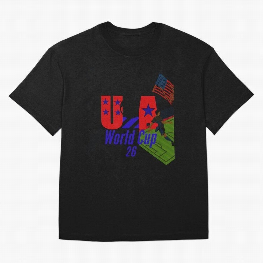 usa world cup 26 Premium T-Shirt Create the FIFA World Cup 2026 Group Stage Journey through Haaland Highlights, Brazil Pride, Champion Mindset, Group Stage Buzz, Knockout Tension and Passionate Fan Culture; Great for Supporters Who Love Legendary