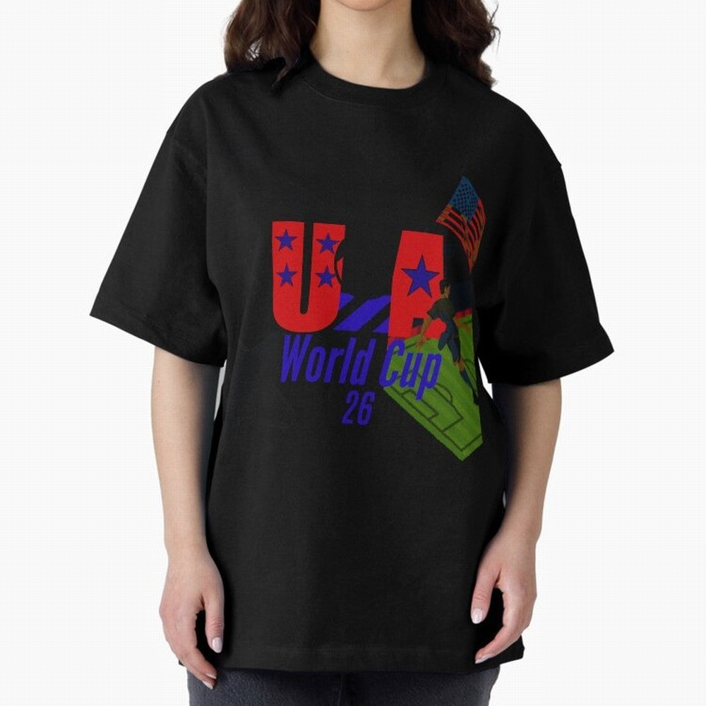 usa world cup 26 Premium T-Shirt Create the FIFA World Cup 2026 Group Stage Journey through Haaland Highlights, Brazil Pride, Champion Mindset, Group Stage Buzz, Knockout Tension and Passionate Fan Culture; Great for Supporters Who Love Legendary