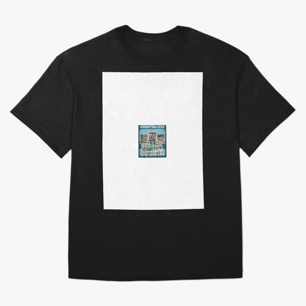 Argentina World Cup 2022 Qatar Graphic T-Shirt Show Championship Spirit for FIFA World Cup 2026 Capturing Haaland and Mbappe, Spain and Netherlands Energy, Football Festival Excitement, Trophy Ambitions, Country Rivalries and Star Player Buzz;