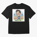 La Pulga Premium T-Shirt Bring Champion Energy into Match Day Hype around FIFA World Cup 2026 USA Canada Mexico, Haaland, England, France and Netherlands, Stadium Chants, National Pride, Trophy Dreams and Unforgettable Football Memories; Built for