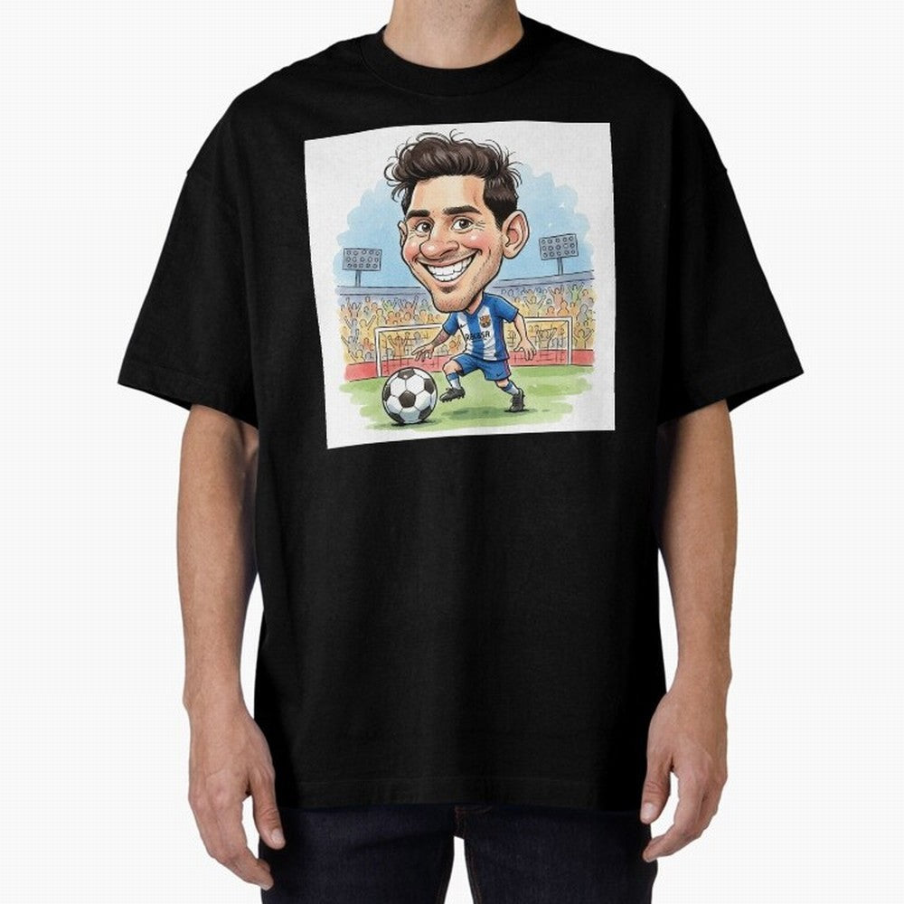 La Pulga Premium T-Shirt Bring Champion Energy into Match Day Hype around FIFA World Cup 2026 USA Canada Mexico, Haaland, England, France and Netherlands, Stadium Chants, National Pride, Trophy Dreams and Unforgettable Football Memories; Built for