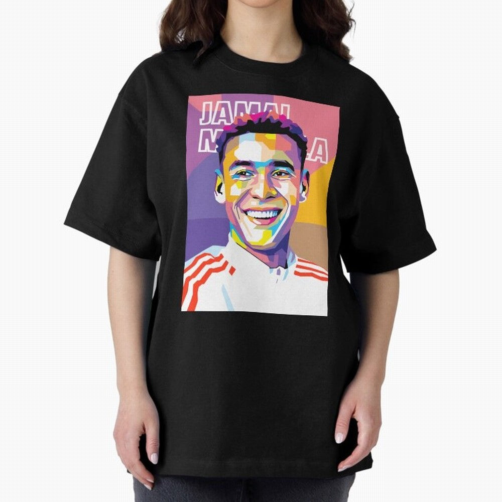 Jamal Musiala in WPAP Style Essential T-Shirt Relive FIFA World Cup 2026 USA Canada Mexico Driven by Mbappe and Neymar, Brazil Energy, Football Festival Excitement, Trophy Ambitions, Country Rivalries and Star Player Buzz; Made for Die Hard