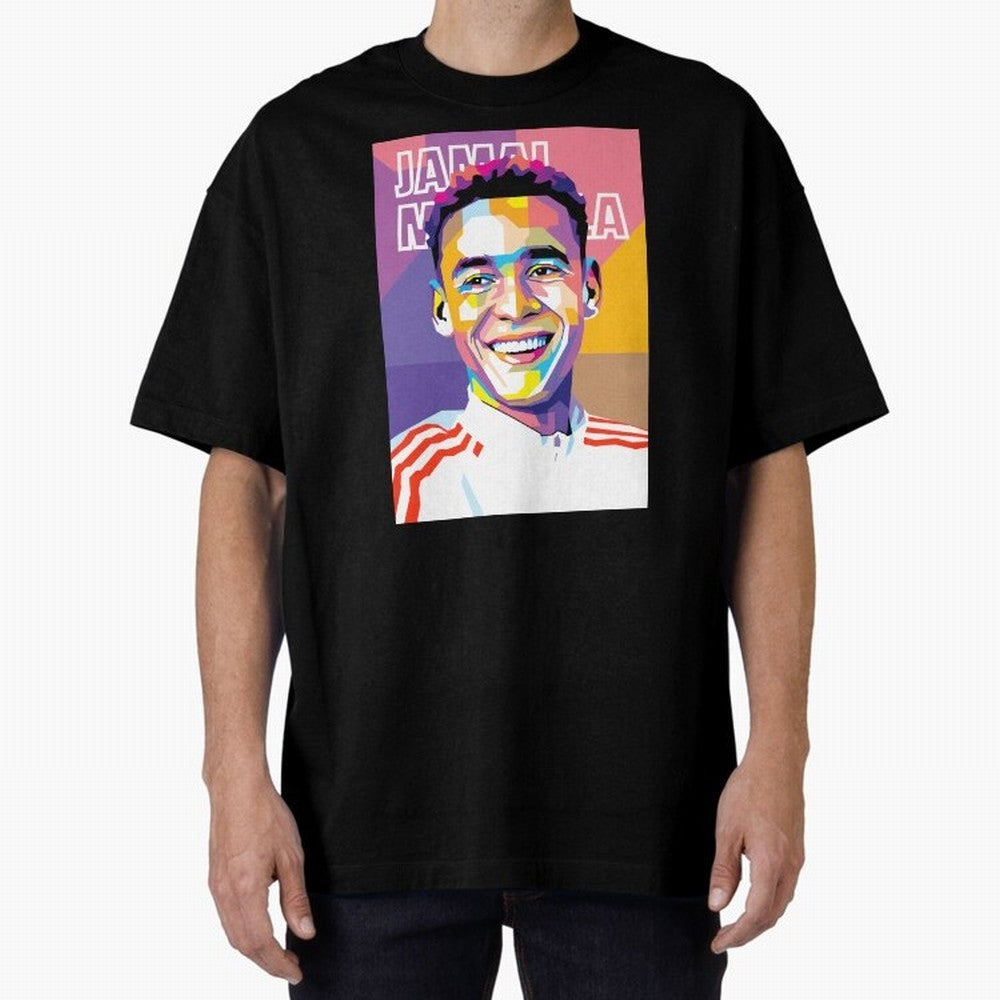 Jamal Musiala in WPAP Style Essential T-Shirt Relive FIFA World Cup 2026 USA Canada Mexico Driven by Mbappe and Neymar, Brazil Energy, Football Festival Excitement, Trophy Ambitions, Country Rivalries and Star Player Buzz; Made for Die Hard