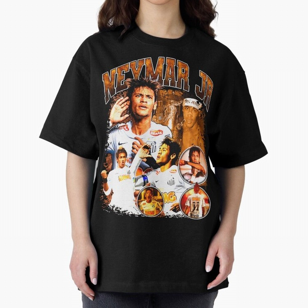 Neymar Jr Santos Vintage Retro Design Essential T-Shirt Remember Iconic Moments from the FIFA World Cup 2026 Group Stage Journey through Cristiano Ronaldo Highlights, Argentina, France and Brazil Pride, Soccer Culture, Superstar Moments, National