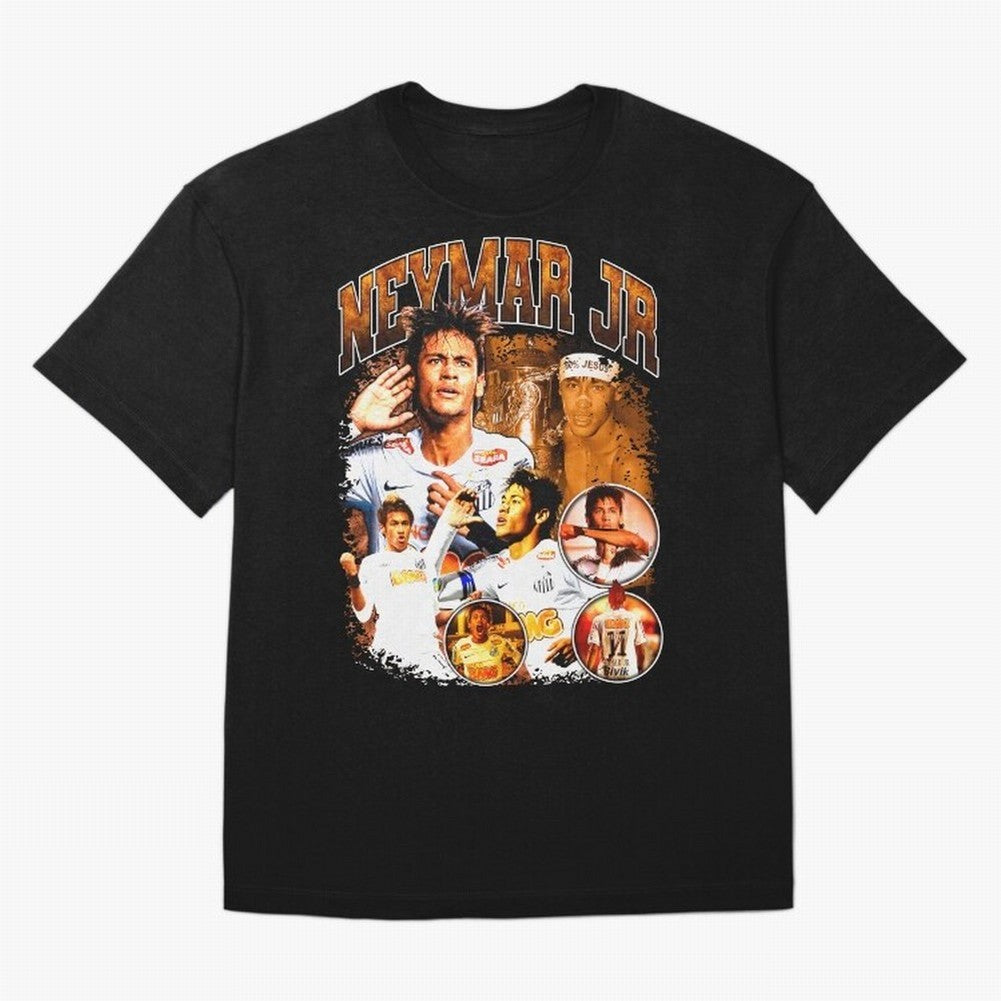 Neymar Jr Santos Vintage Retro Design Essential T-Shirt Remember Iconic Moments from the FIFA World Cup 2026 Group Stage Journey through Cristiano Ronaldo Highlights, Argentina, France and Brazil Pride, Soccer Culture, Superstar Moments, National