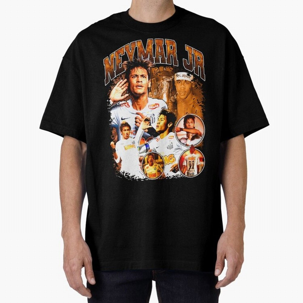 Neymar Jr Santos Vintage Retro Design Essential T-Shirt Remember Iconic Moments from the FIFA World Cup 2026 Group Stage Journey through Cristiano Ronaldo Highlights, Argentina, France and Brazil Pride, Soccer Culture, Superstar Moments, National