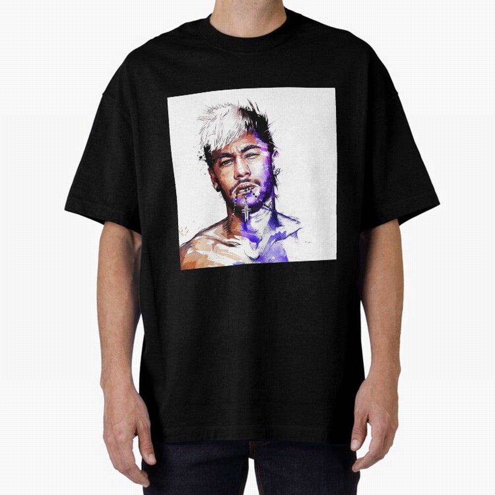 Neymar Style Oversized T-Shirt Celebrate Football Heritage in the FIFA World Cup 2026 Group Stage Journey through Messi Highlights, Argentina, France and Brazil Pride, Classic Soccer Heritage, Championship Pressure, Fan Loyalty and International