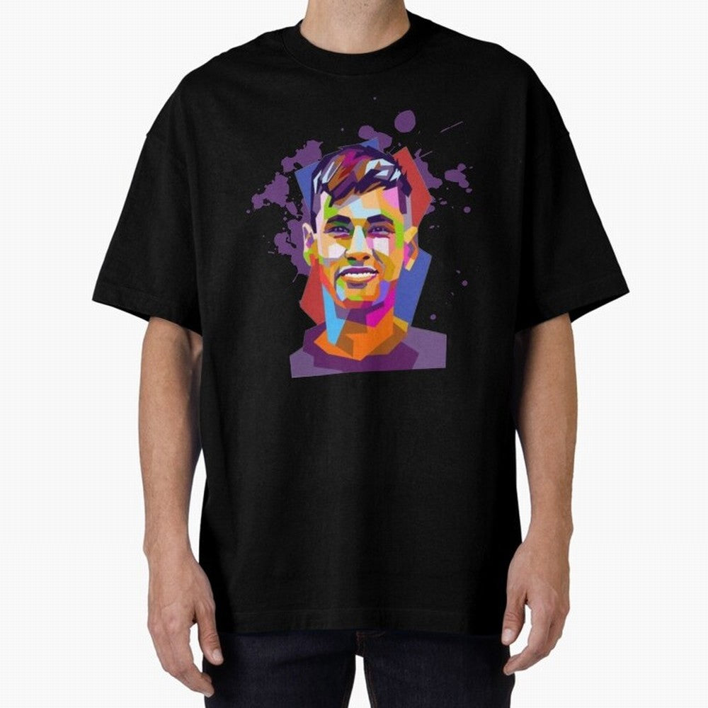 Neymar Design Oversized T-Shirt Create FIFA World Cup 2026 Capturing Messi, England and Germany Energy, Goal Celebration Energy, Supporter Heritage, Football Icons and Worldwide Tournament Joy; Ideal for Fans Who Follow Messi, Cristiano Ronaldo,