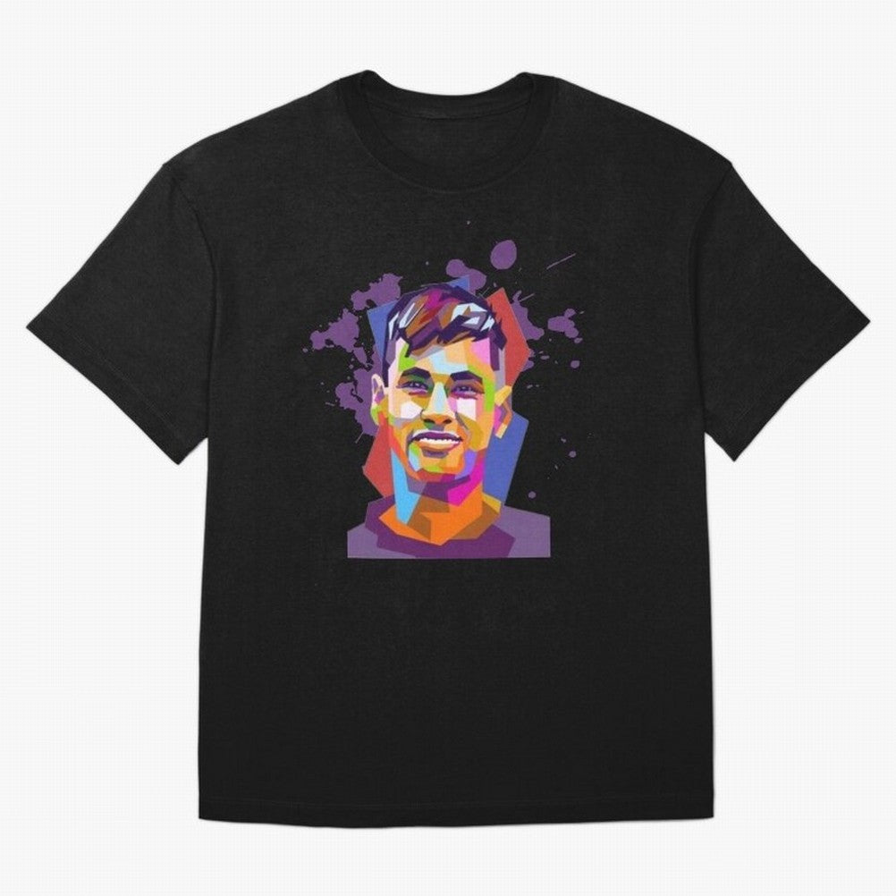 Neymar Design Oversized T-Shirt Create FIFA World Cup 2026 Capturing Messi, England and Germany Energy, Goal Celebration Energy, Supporter Heritage, Football Icons and Worldwide Tournament Joy; Ideal for Fans Who Follow Messi, Cristiano Ronaldo,