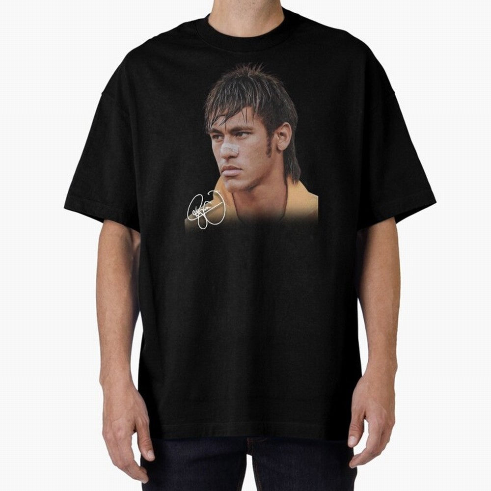 Young Neymar Jr T-Shirt | Big Face Young Neymar Classic T-Shirt Bring Match Day Fire to FIFA World Cup 2026 for Fans of CR7 and Messi and Argentina and Brazil, Bringing Fan Favorite Moments, National Team Passion, Big Match Drama and Soccer