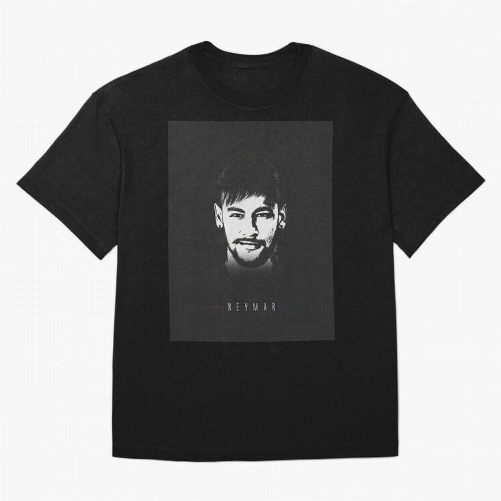 Designs by Neymar Illustration Classic T-Shirt Live for the Drama of FIFA World Cup 2026 for Fans of Neymar and Brazil, Bringing Fan Favorite Moments, National Team Passion, Big Match Drama and Soccer History; Ideal for Fans Who Follow Messi,