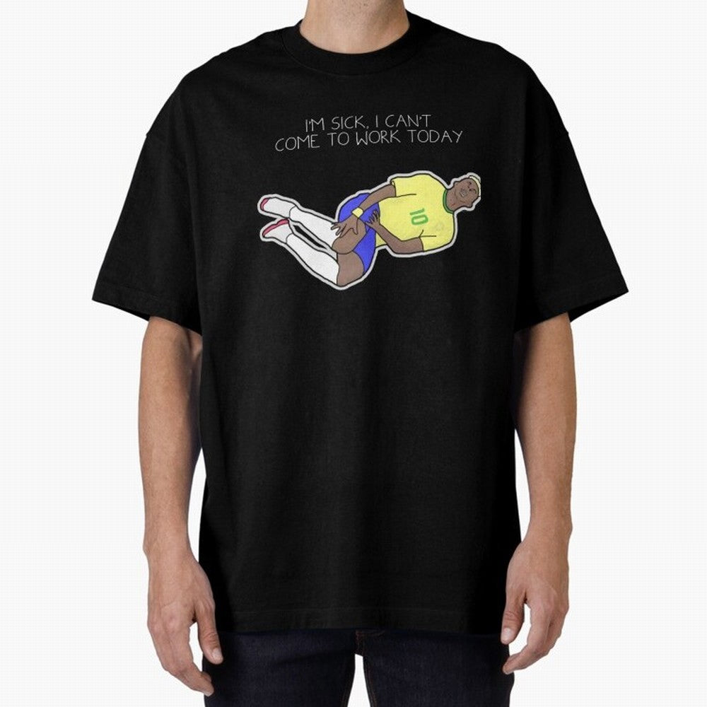 Neymar Neymar Jr rolling Oversized T-Shirt Keep the Match Day Mood of Global Football Passion for FIFA World Cup 2026 Group Stage, Centered on Haaland, Spain, Classic Soccer Heritage, Championship Pressure, Fan Loyalty and International Pride;
